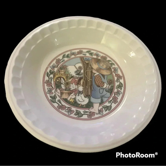 Country Kids Collector’s Recipe Plate - Picture 1 of 5